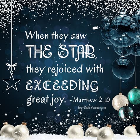 Matthew 2:10 Christmas Bible Verse GIF Images | When they saw the star,..