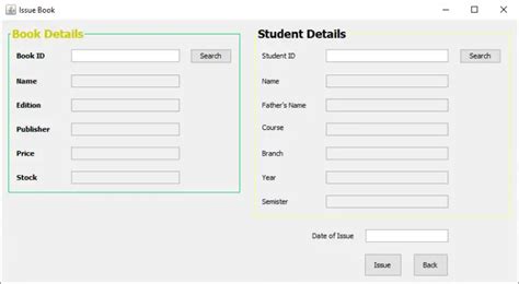 Image result for Library Management System Java Project Reference