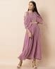 Buy Mauve Dresses & Gowns for Women by Indya Online | Ajio.com