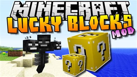 Image result for Minecraft Lucky Block Mod Link Download