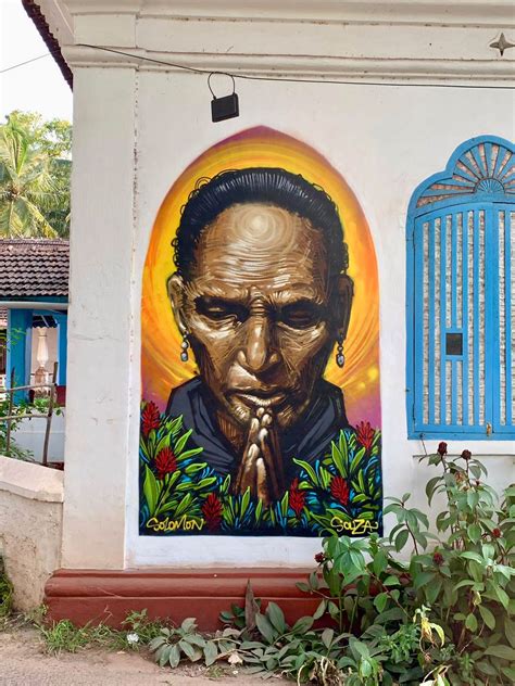 FN Souza’s grandson celebrates the unsung heroes of Goa with graffiti ...