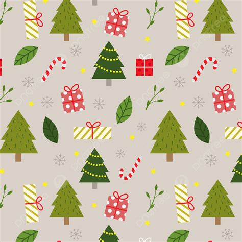 Christmas Tree Pattern Background