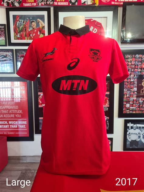 Springbok 2017 Supporters Rugby Jersey - On The Dotted Line