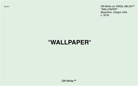 Off White Computer Wallpapers - Top Free Off White Computer Backgrounds ...