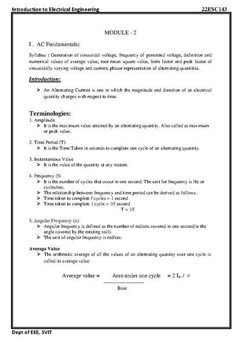 ITEE Module 2 - Vlyicluvluyl - ####### MODULE - 2 ####### I. AC ...