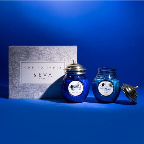 Premium Ode to India Scented Candle Set Pick 2 Cities | Seva Home
