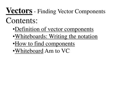 Vector Components Explained 的图像结果