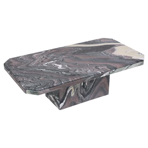 Italian 1960s Mid-Century Modern Marble Cocktail Table For Sale at 1stDibs