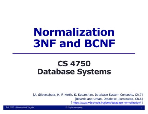 4750meet10 11 3NF BCNF - Summary electronic and communication - Fall ...