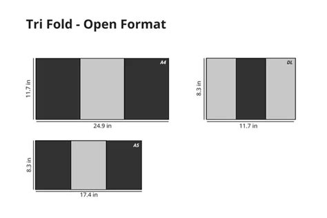 Design Tri fold Brochure Online | High grade 300 GSM Paper