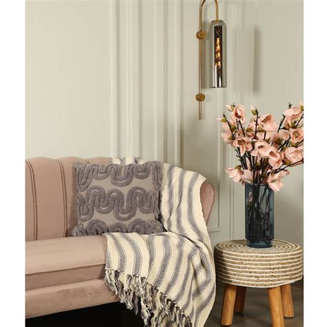 Grey Wave Abstract Cushion Cover – Sashaaworld
