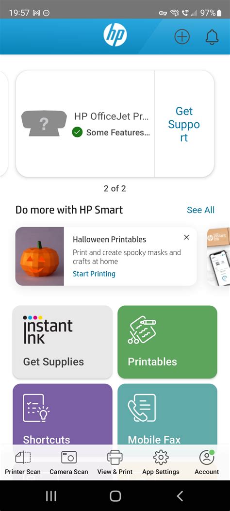 HP Smart App Scanning 的图像结果