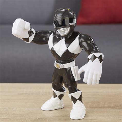 Buy Playskool Heroes Mega Mighties Power Rangers Black Ranger 10-inch ...