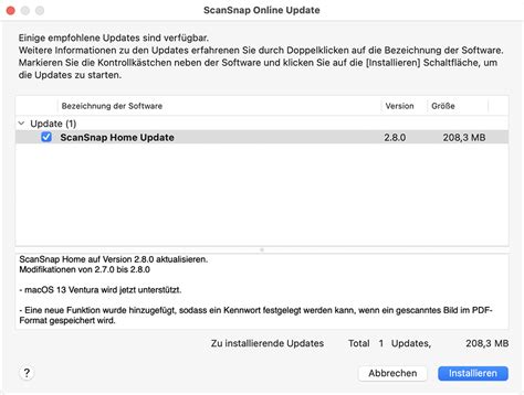 ScanSnap Software 的图像结果
