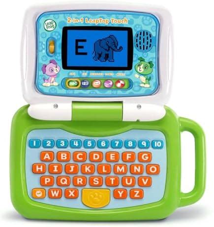 LeapFrog Kid 2-In-1 Leaptop Touch- Multi Color Educational Computer ...