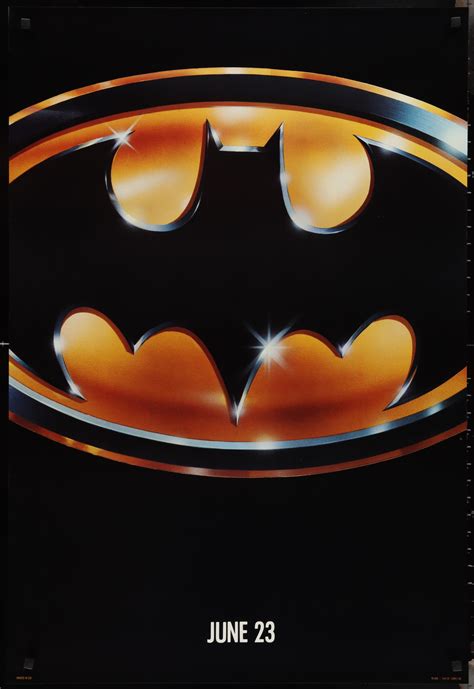 Batman Movie Poster 1989 1 Sheet (27x41)