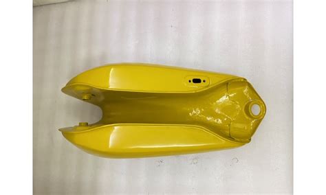 YAMAHA 250 DT / 400 DT Enduro, Yellow Painted Tank 1975 to 1977 |Fit For