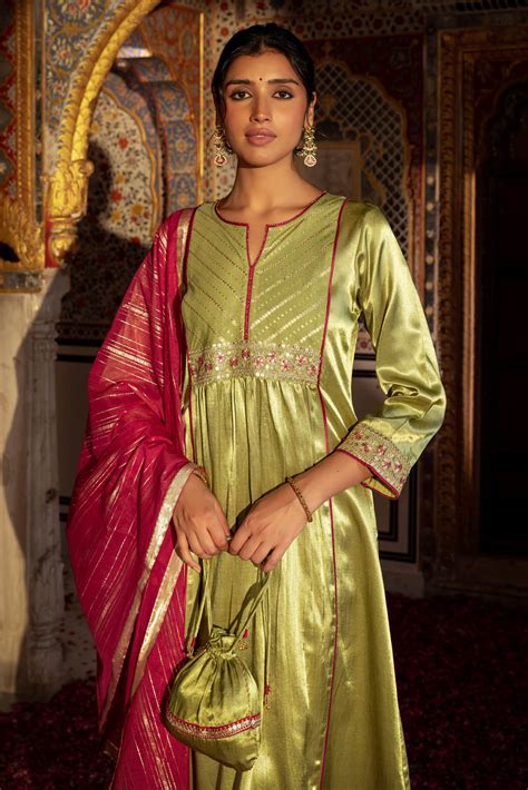 Jaitoon Mashru Kurta – Cottons Jaipur