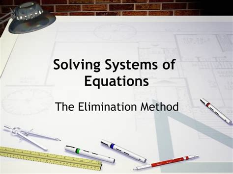 Use Elimination Method 的图像结果
