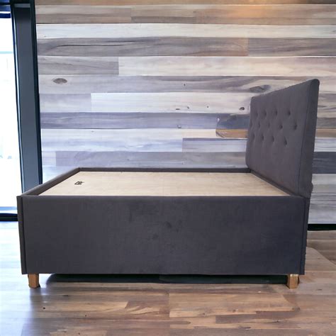 Anshu Upholstery Queen size Storage Bed – eTerior