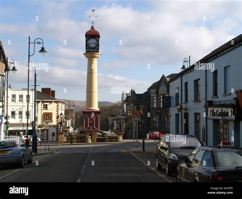 Tredegar town clock blaenau gwent hi-res stock photography and images ...