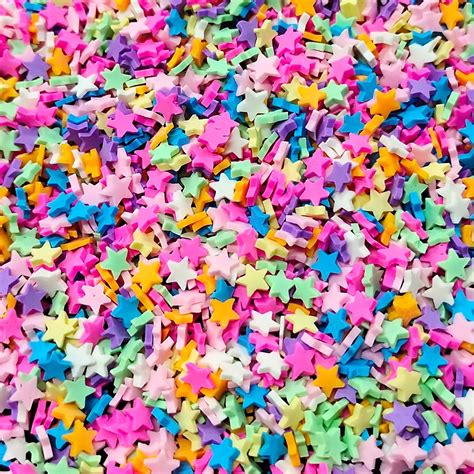 Star Shape Polymer Chips