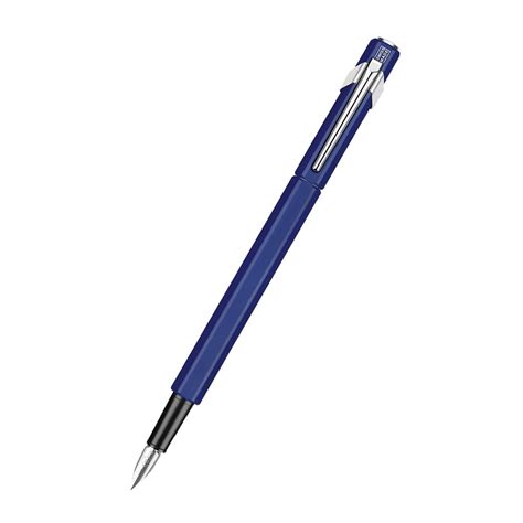 CARAN'DACHE 849 Plume Fountain Pen (Blue) : Amazon.in: Office Products