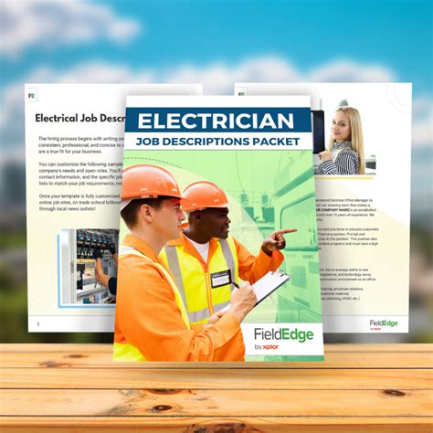 FE Electrician Job Description - FieldEdge