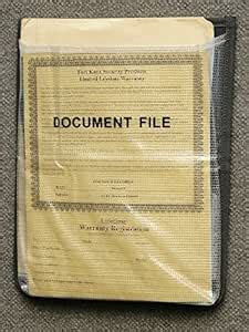 G. Outdoor Products G.P.S. GPS-215DOC Document Storage File 10" x 12" W ...