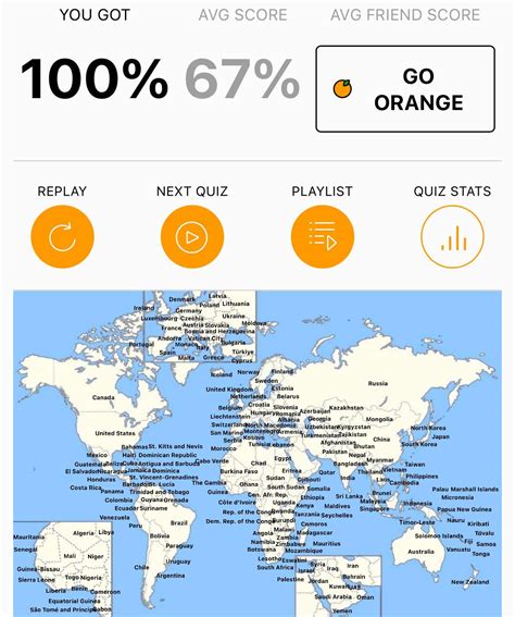 Finally managed the 100% on ‘The Countries of the World’ quiz on Sporcle! 📍 : r/Maps