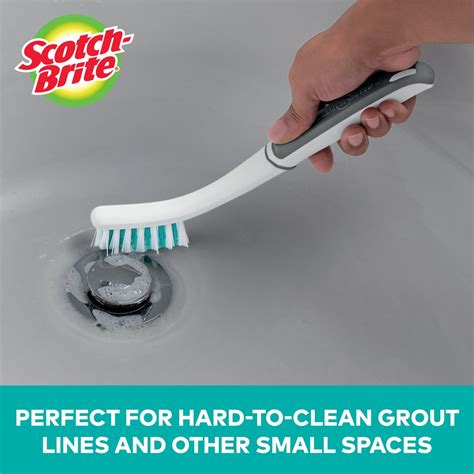 3M™ Scotch-Brite® Grout & Detaile Brush, Membersihkan sudut ruangan, 1 ...