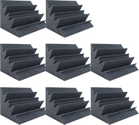 DEKIRU 8 Pack Acoustic Foam Bass Traps Corner Block | Ubuy India
