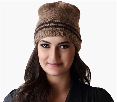 Pure Sheep Wool Hand Knitted, Choco-Fudge Caps | soilofindia.in