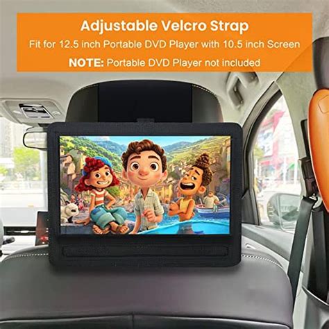 Portable DVD Player Headrest Mount Holder for 10-10.5 inch Swivel Flip ...