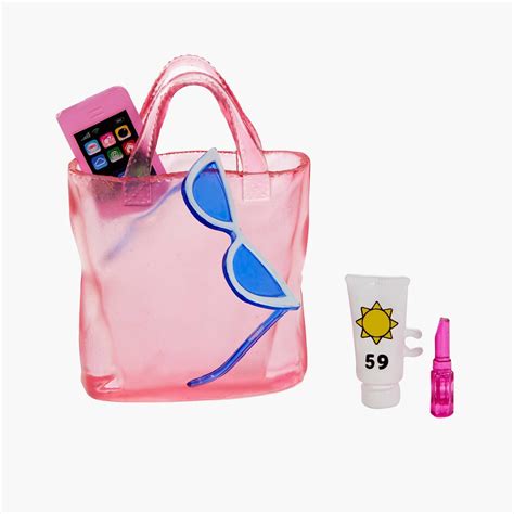 Buy Mattel Barbie Doll with Swimsuit and Beach Themed Accessories from ...