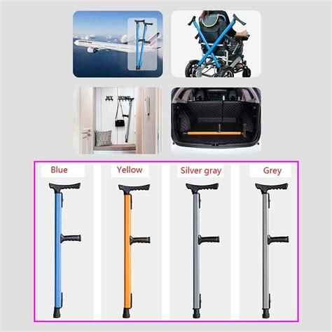 Buy JRZTC Underarm Crutches, Crutches for Adults, Medical Crutches with ...