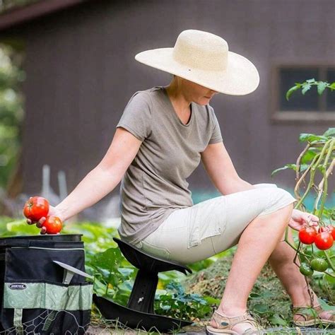 Garden Rocker With Comfort Cushion And Cover | Gardeners Work Seat ...