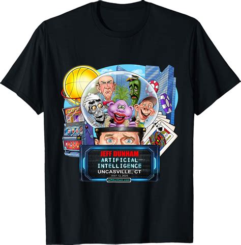 Jeff Dunham Uncasville, CT (2025) T-Shirt - Buytshirtdesigns