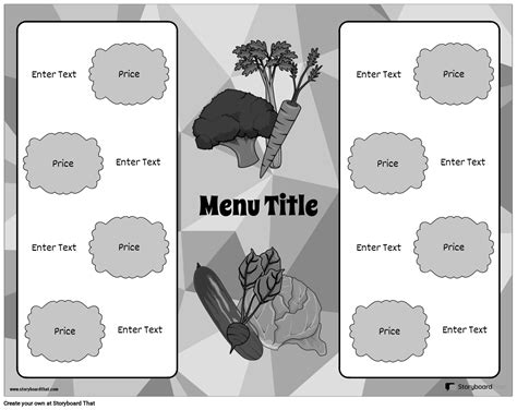 Image result for Menu Front Page Template Design
