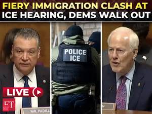 'This charade…': Democrats walk out after clash with GOP Senators at ...