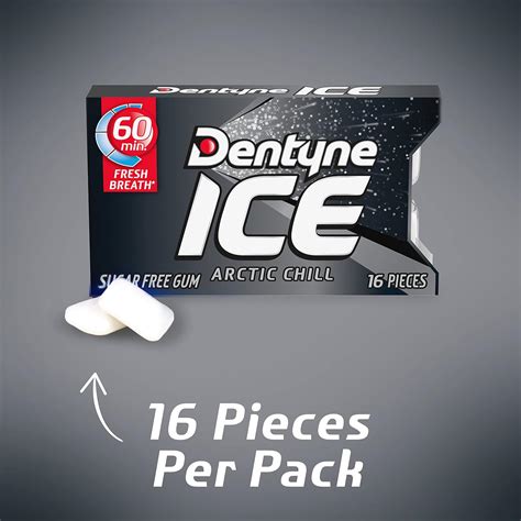 Dentyne Ice Arctic Chill Sugar-Free Chewing Gum, 9 India | Ubuy