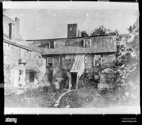 Salem, 310 Essex Street, Jonathan Corwin or 'Witch house,' rear ...