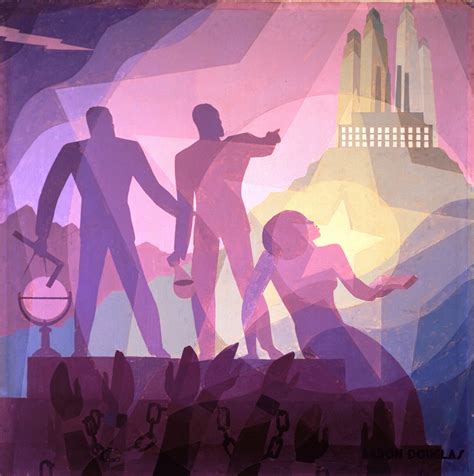 Aaron Douglas Artist The Creation