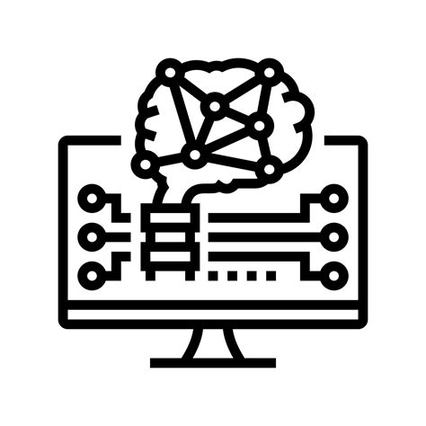 Digital Robot Brain Vector Image 的图像结果