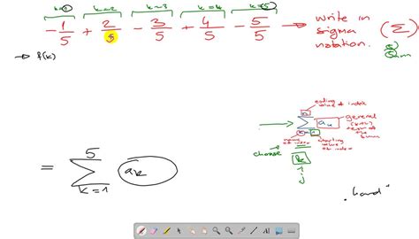 Image result for Sigma Notation Explicit