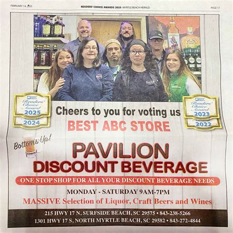 Pavilion Discount Beverage | Explore Our Extensive Selection