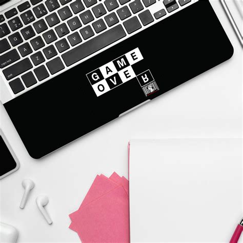 Level Up Your Style with 'Game Over' Laptop Skin - Sleek and Retro ...