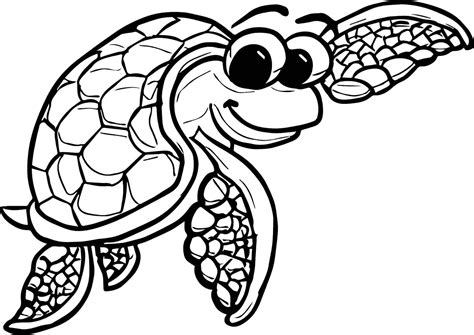 Turtle coloring pages | 100 Free coloring pages - wonder-day.com
