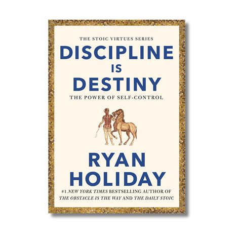 Discipline is Destiny: The Power of Self-Control By Ryan Holiday (Pape ...