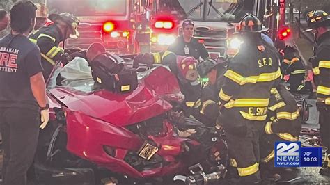 Two hospitalized after Springfield car accident - WWLP